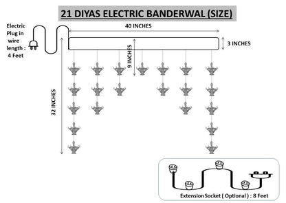LED Hanging Toran