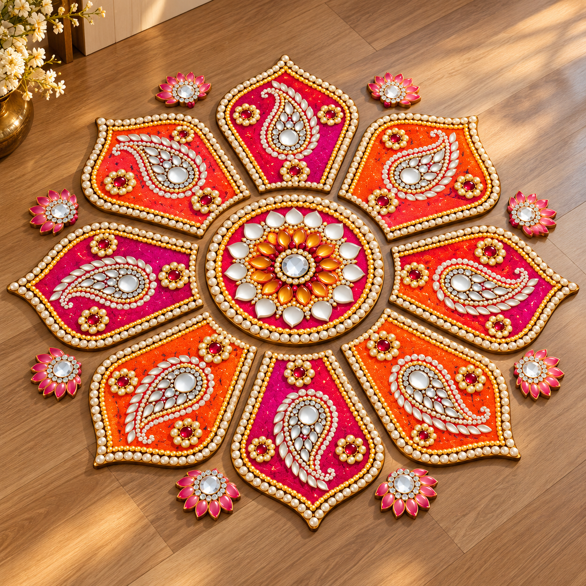 3D Rangoli
