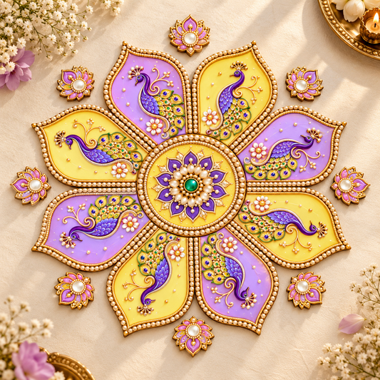 3D Rangoli