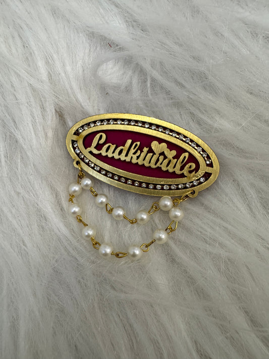 Wedding Badge Ladkiwale