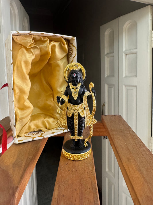 Ram Lalla with Gold Plated Jewellery Murti Gift Set