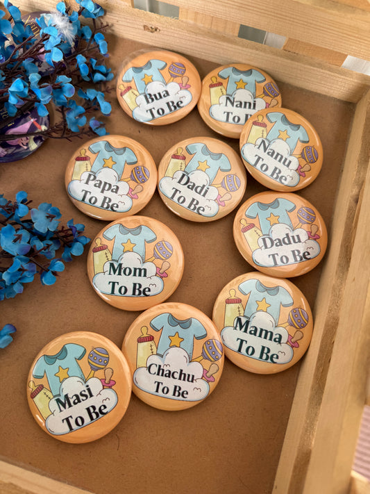 Baby Shower Badge