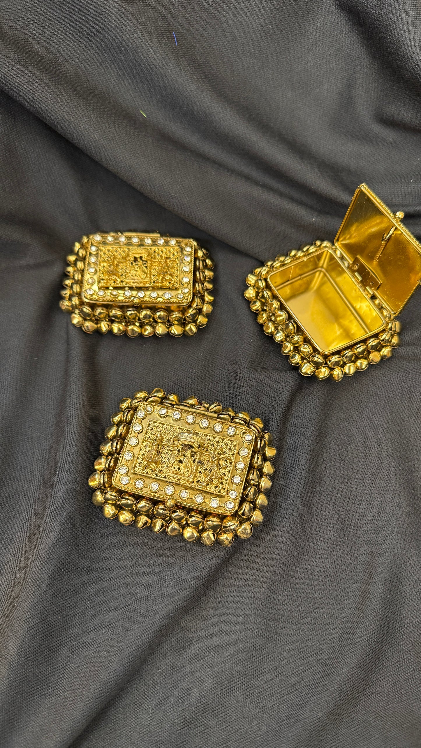 Ghungroo Dabbi for Silver Coin, Elaichi