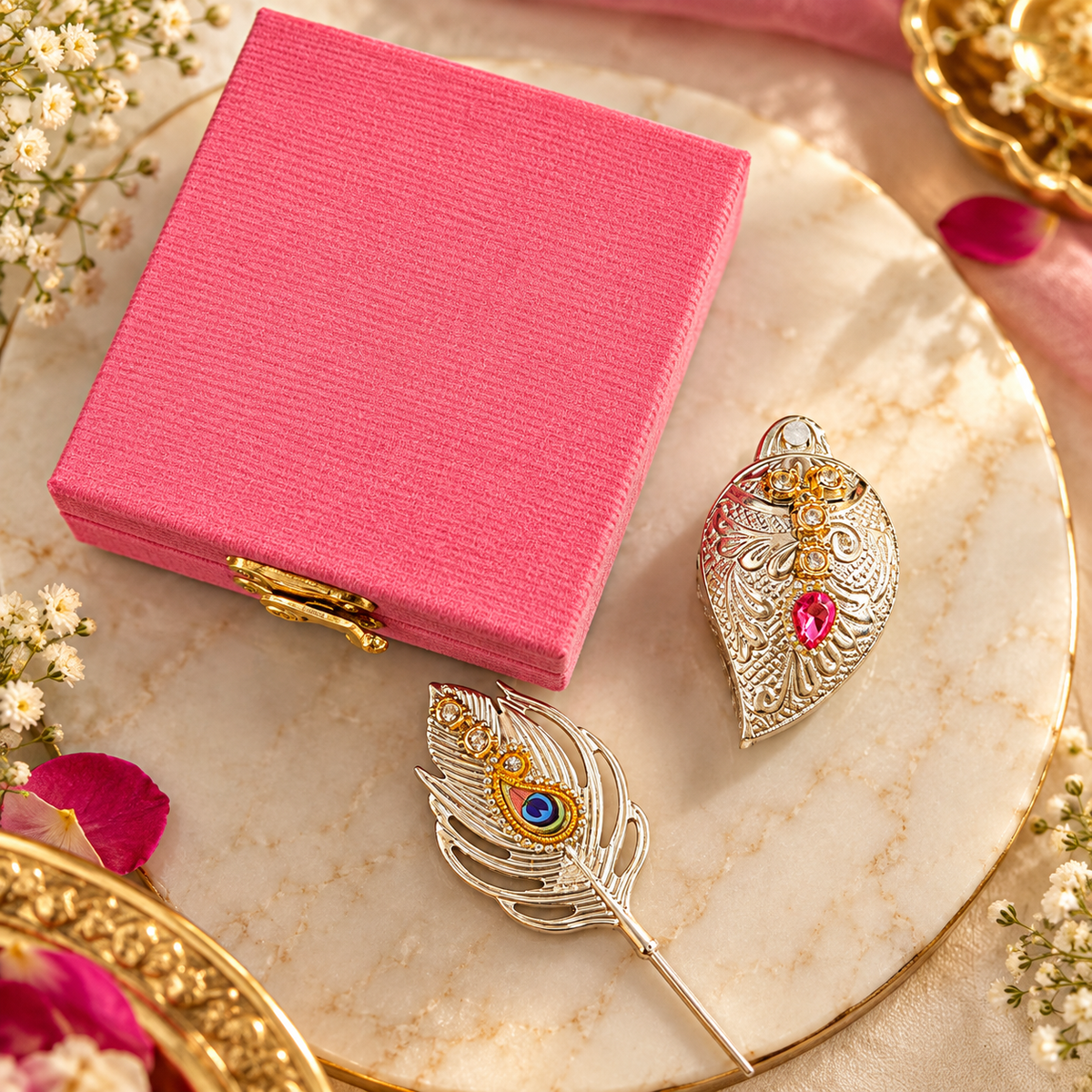 Tilak Platter Set in a gift box