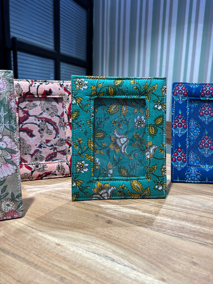 Handmade Fabric Photo Frame