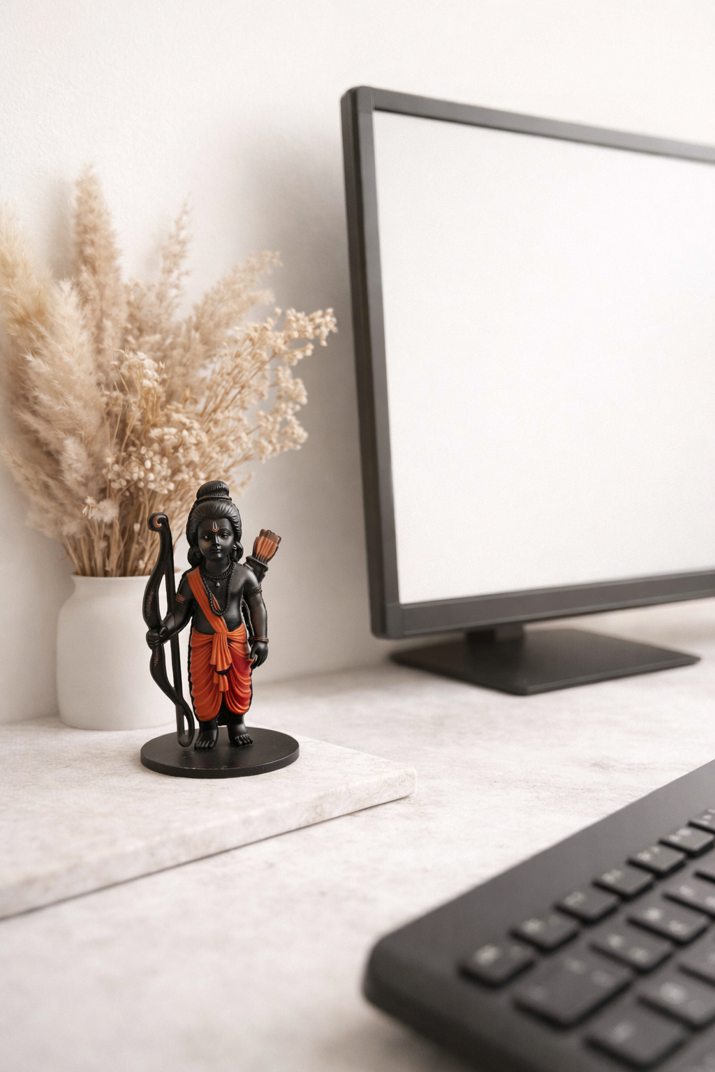 Ram Ji 3D Statue 4” approx
