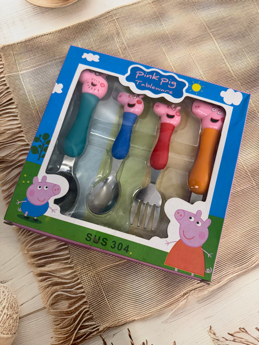 Peppa Pig Fork Spoon Set