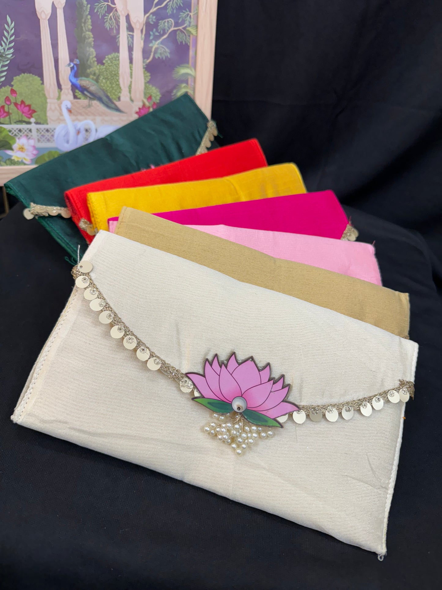 Lotus Organza Wallet