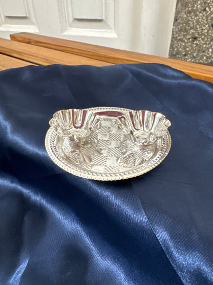 German Silver Tikka Thali