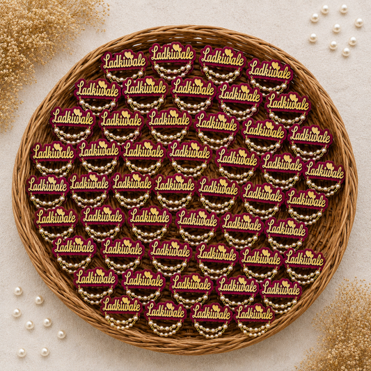Pack of 50 Badges Ladkiwale ( Most Ordered )