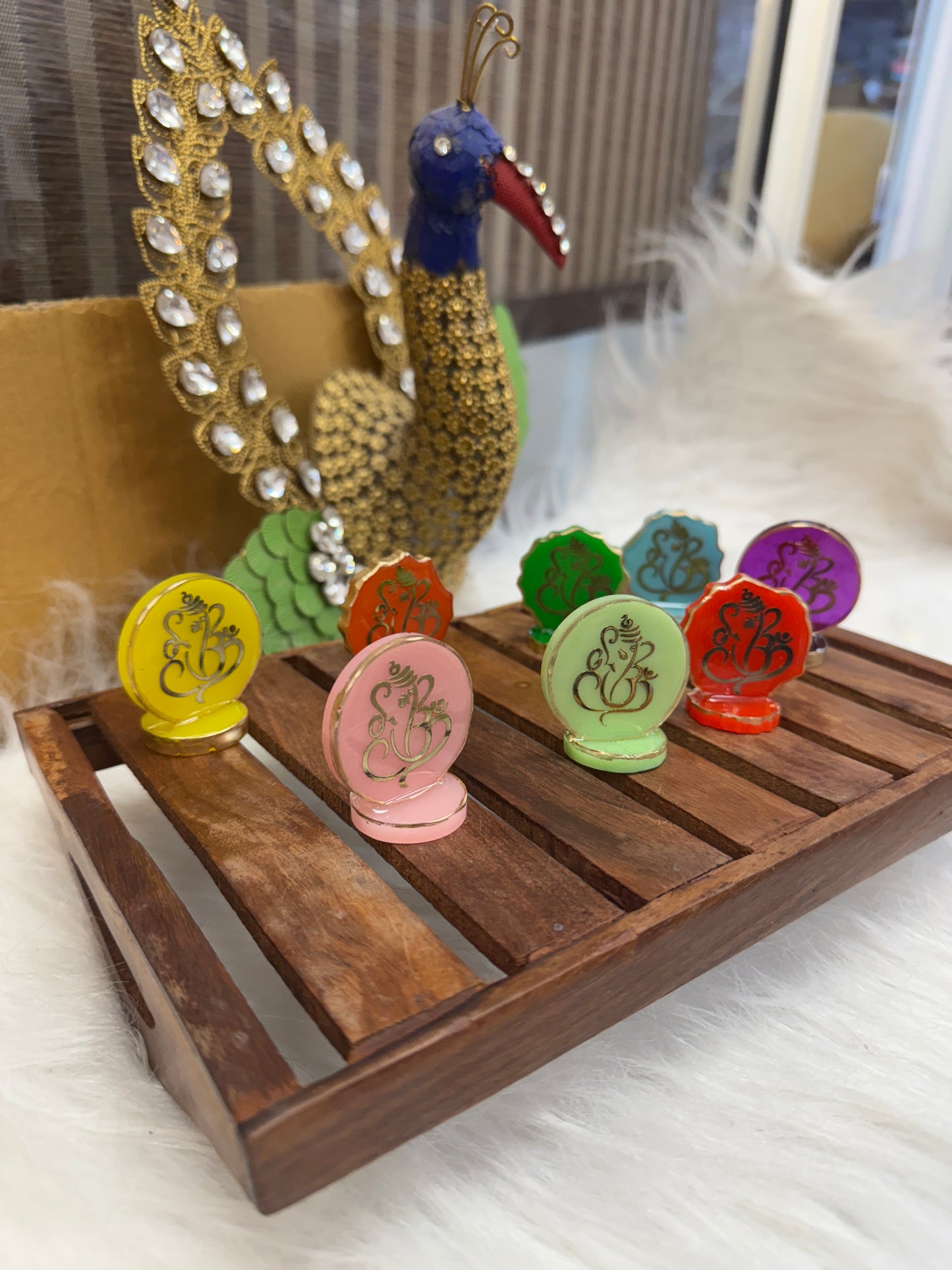 Ganesha Ji Vinayaka Resin Gift Stand
