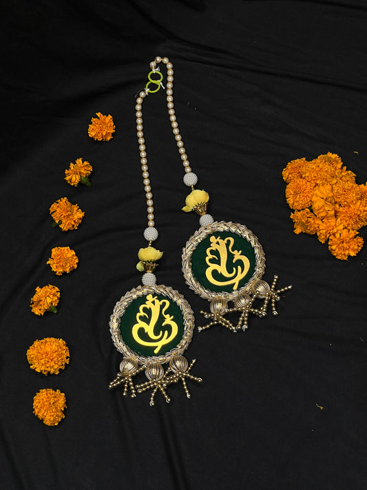 Set of 2 Ganesha Ji  Door Toran