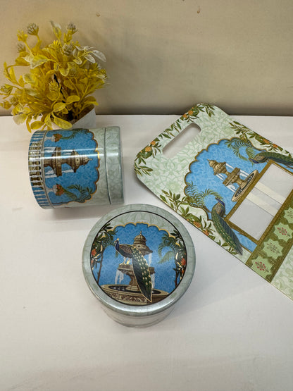 Gift Set of 2 Containers and Box