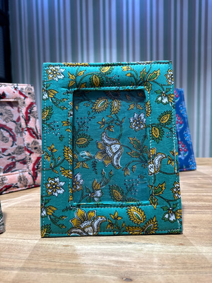 Handmade Fabric Photo Frame