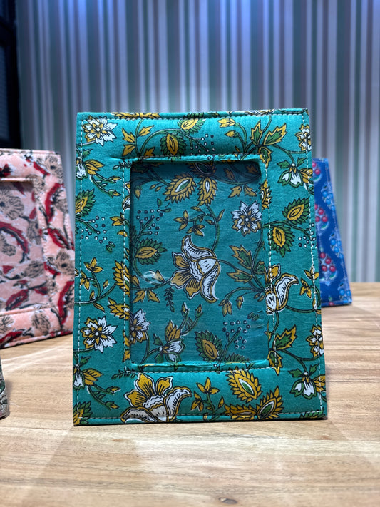 Handmade Fabric Photo Frame