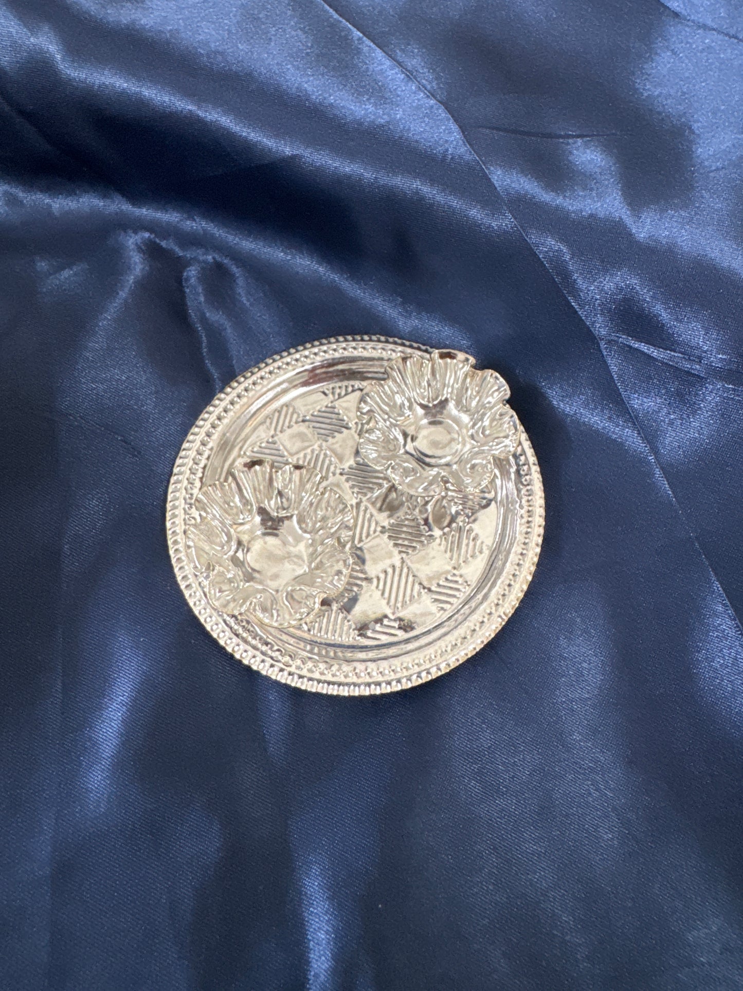 German Silver Tikka Thali