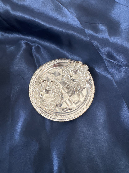 German Silver Tikka Thali