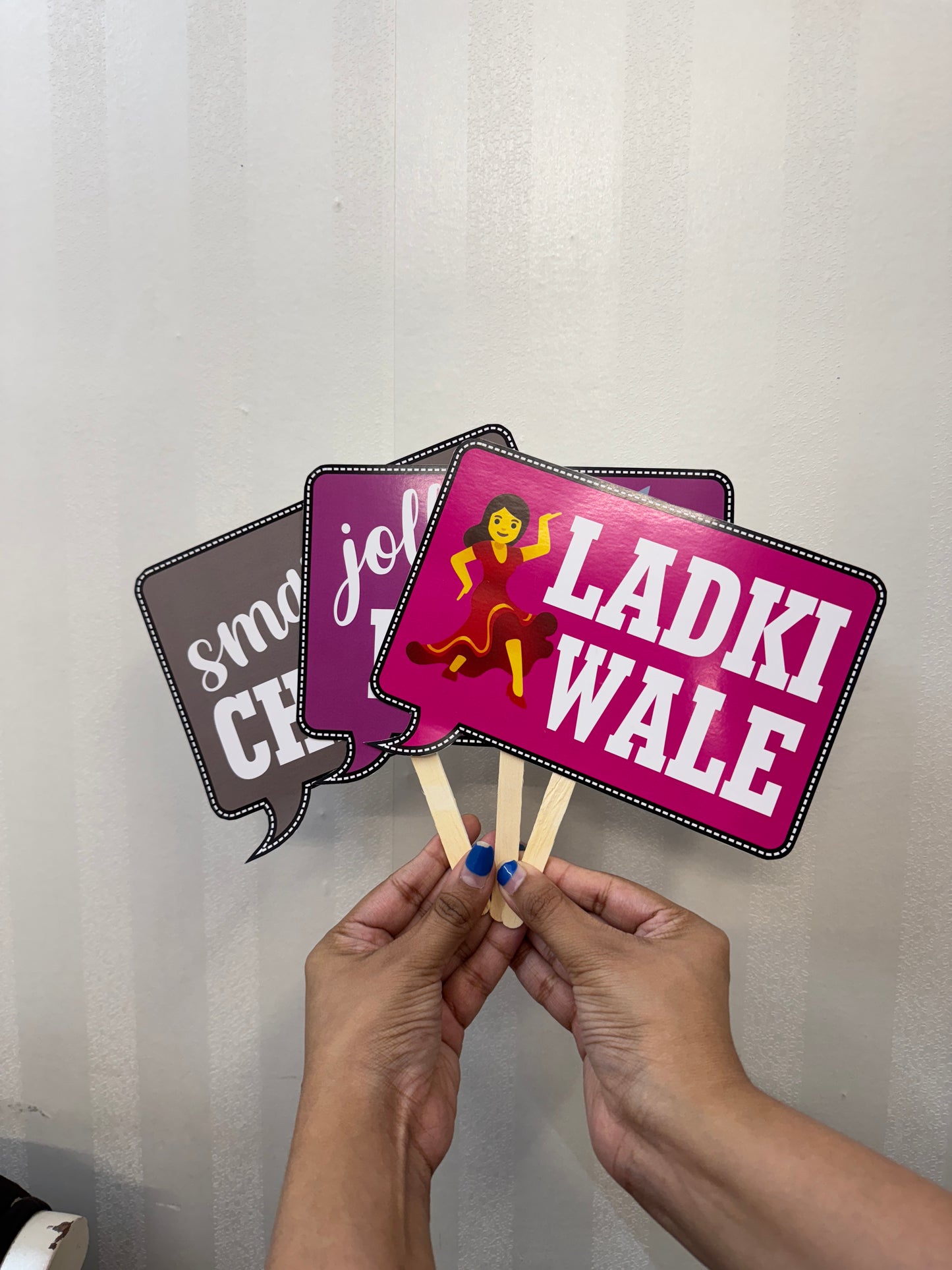 Set of 12 Photo Props / Placards