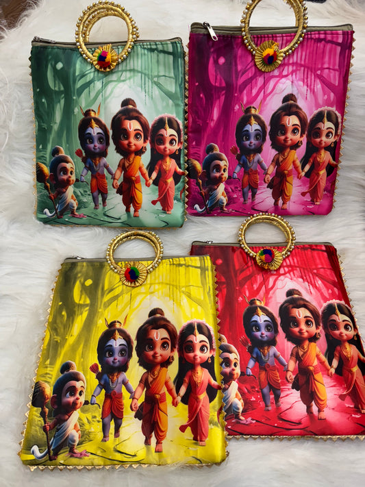 Ram Parivar Handle Bag