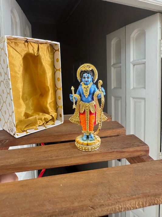 Ram Lalla with Gold Plated Jewellery Murti Gift Set