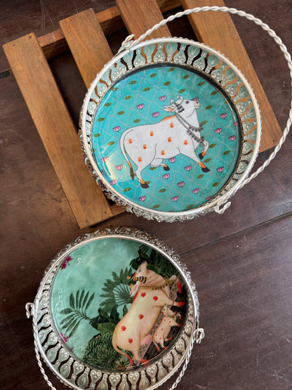 Pichwai Tray 6 inches