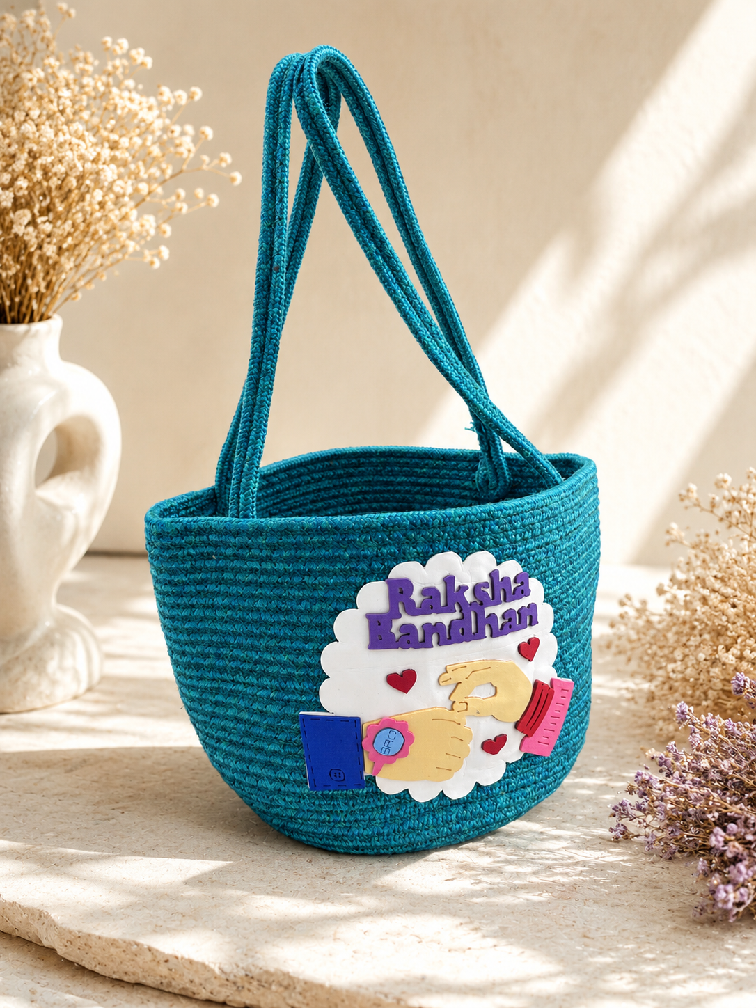 Rakshabandhan/ Rakhi Jute Basket
