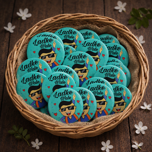 Pack of 25 Badges Ladkewale ( Starter Pack )
