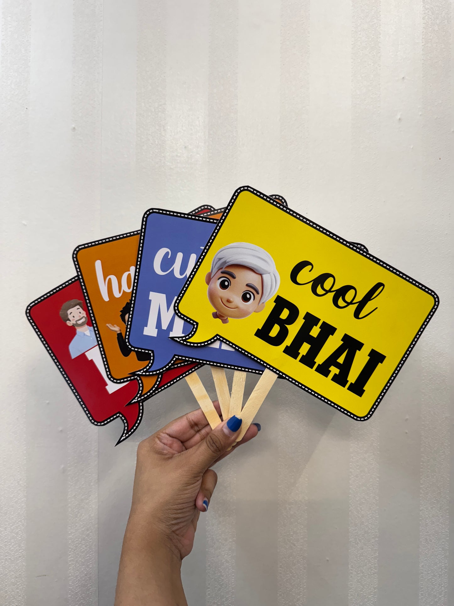 Set of 12 Photo Props / Placards