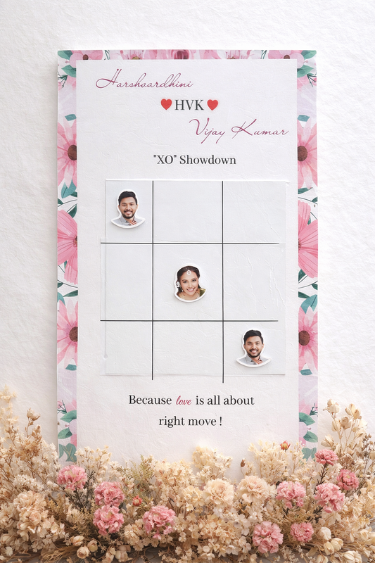 Magnetic Sunboard Tic Tac Toe ( 23*33 inches )
