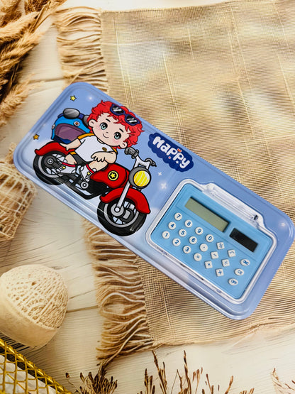 Calculator Pencil Box