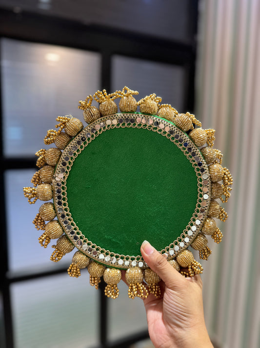 Rangoli Decorated Mat