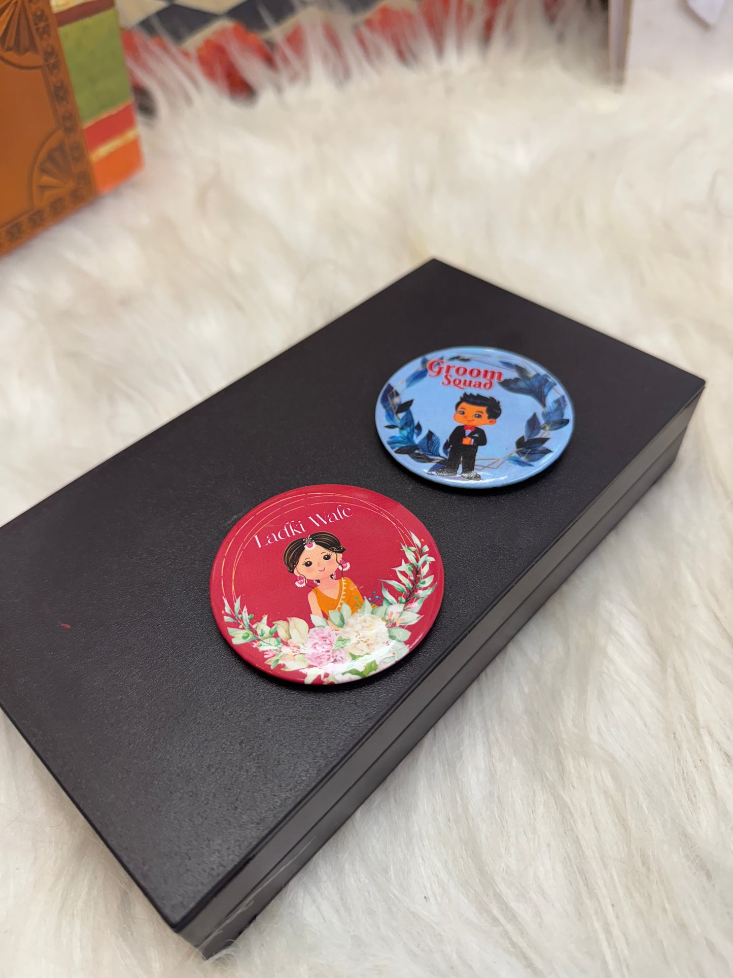 Combo of Ladikwale and Ladkewale Badges