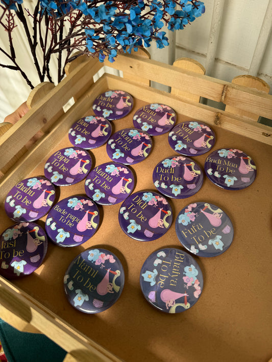 Baby Shower Badge