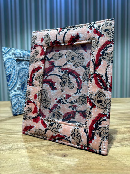 Handmade Fabric Photo Frame