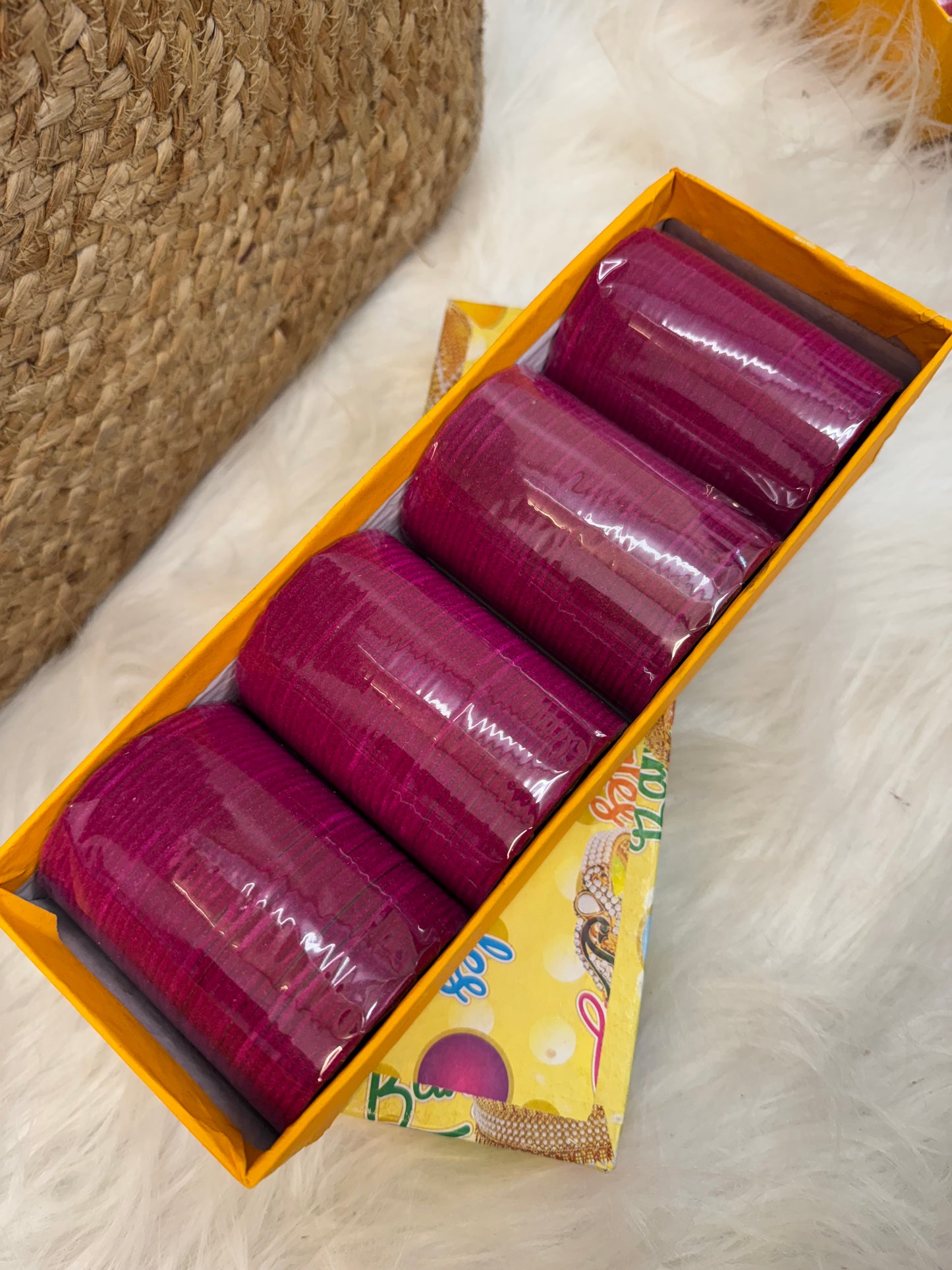Velvet Bangles Set ( 36 Bangles ) ( 3 Dozen )