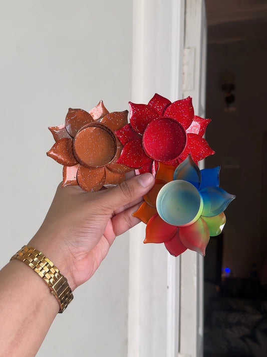 Flower Diwali Tealight