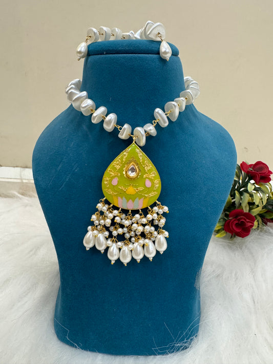 Meenakari Necklace Set