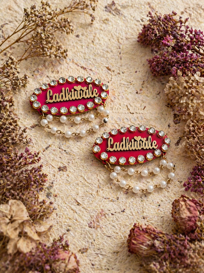 Wedding Badge Ladkiwale