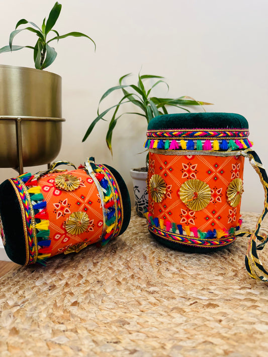 Dhol Stainless Steel Box