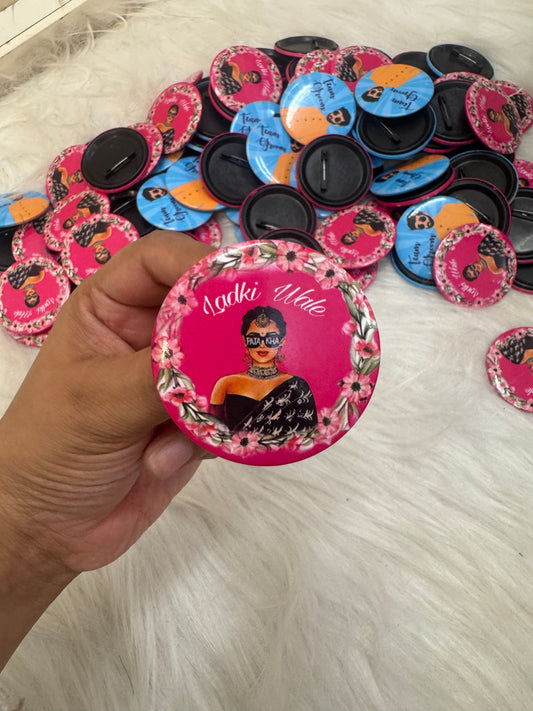 Wedding Badge Ladkiwale