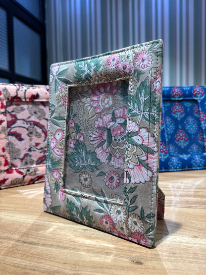 Handmade Fabric Photo Frame