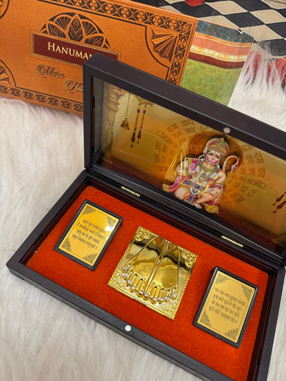 Hanuman Ji 24kt Gold Prayer Box