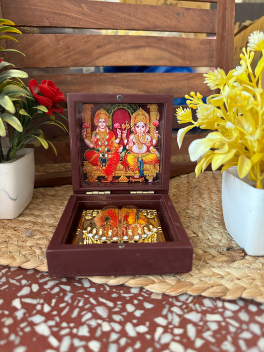 Laxmi Ji Ganesh Ji Prayer Box
