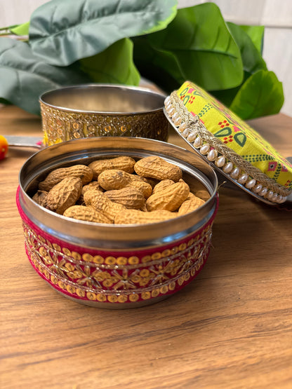 Stainless Steel Tiffin Lohri / Sankranti Gift Hamper
