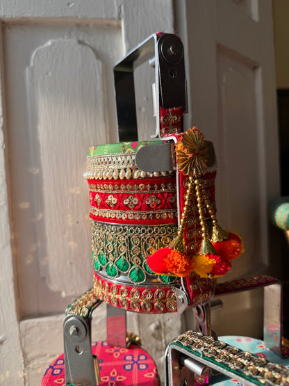 Stainless Steel Decorated Dabba Tiffin