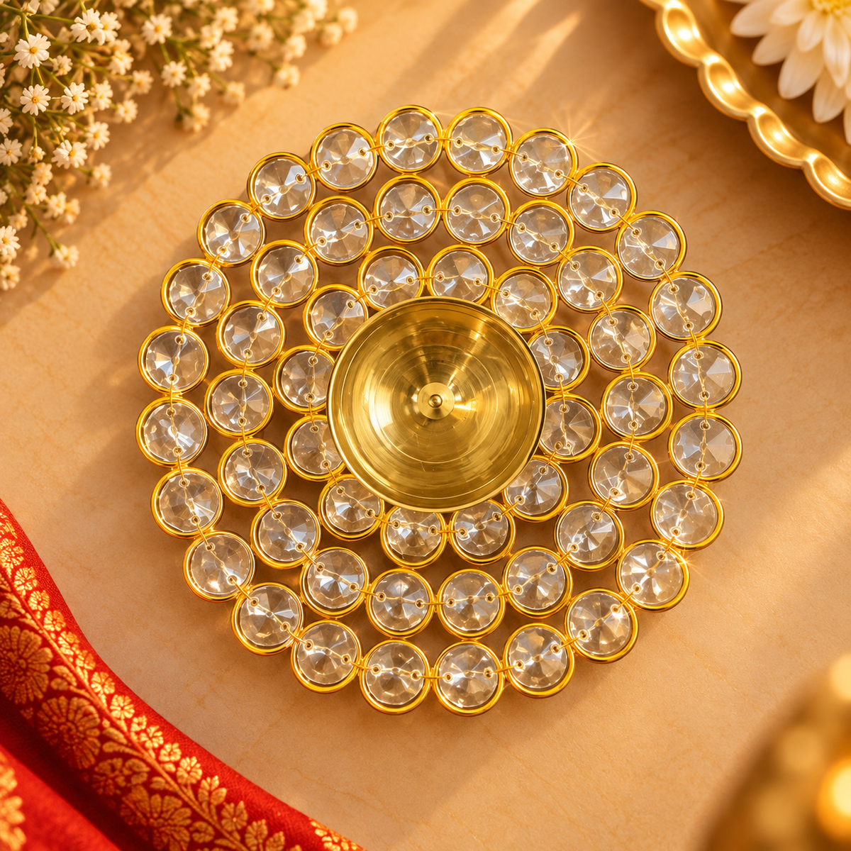 Stone Diya