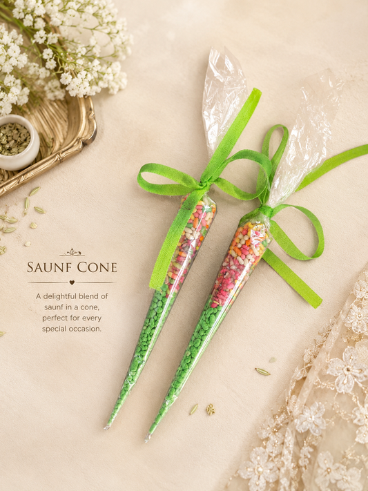 Mukhwas / Saunf Cone 5.8 inches