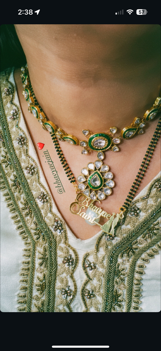 Personalised Custom Name Mangalsutra