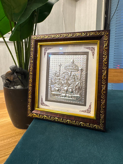 999 Silver Vaishno Devi Maa Frame
