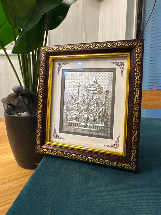 999 Silver Vaishno Devi Maa Frame